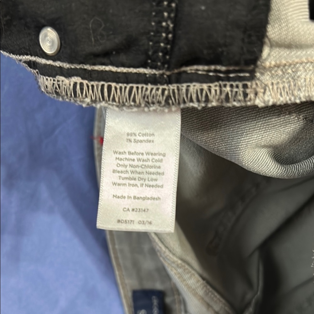 Talbots Gray Denim Jeans - Picture 6 of 7